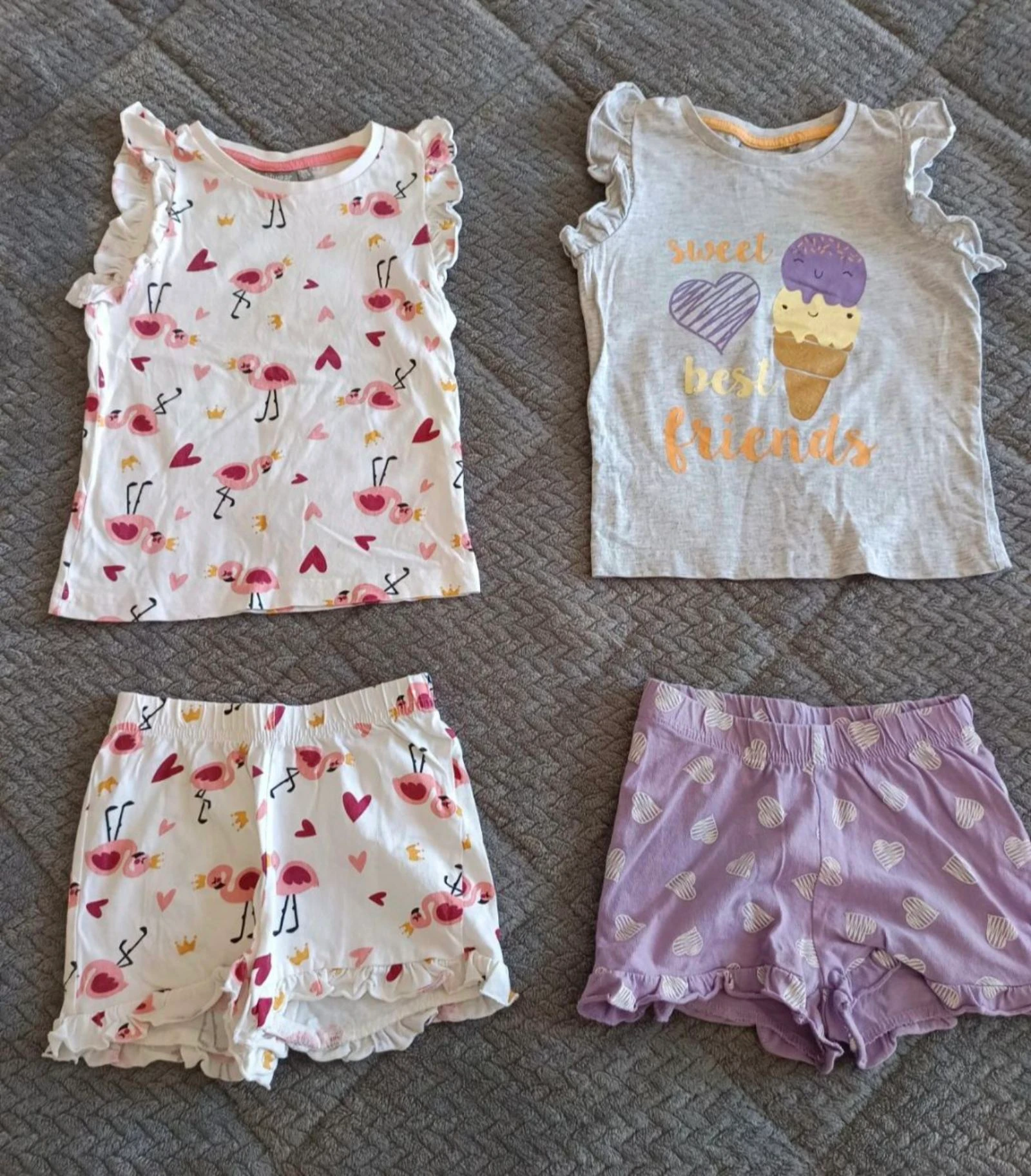 Lot girls summer clothes 3-4 years /98/-104 cm multi-brand – photo 7